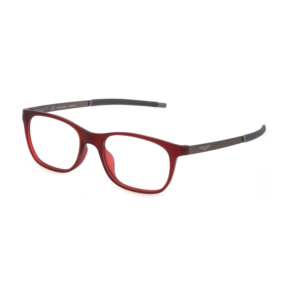 Police Red Metal Frames - Bold Elegance in Eyewear