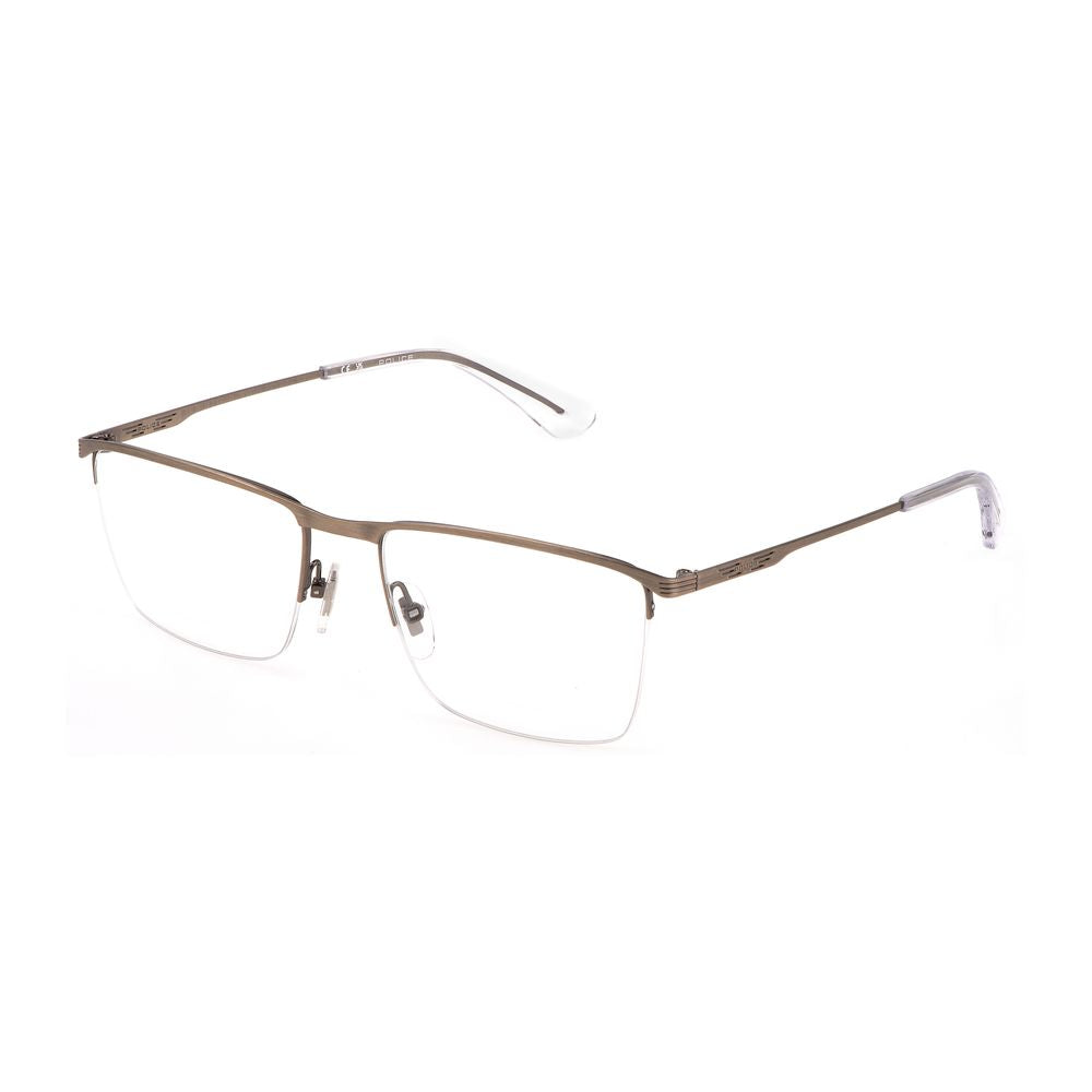Police Brown Metal Frames - Sophisticated Eyewear Statement