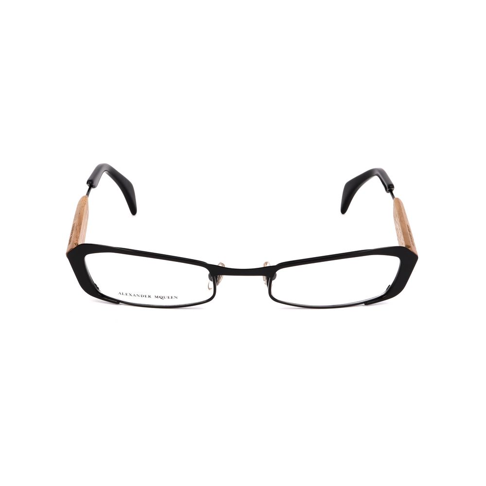Alexander McQueen Black Metal Frames for Timeless Elegance