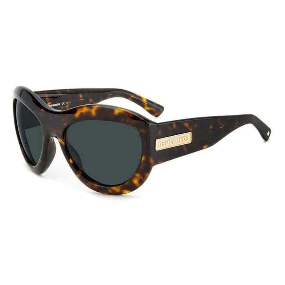 Dsquared² Brown Acetate Sunglasses for Timeless Elegance