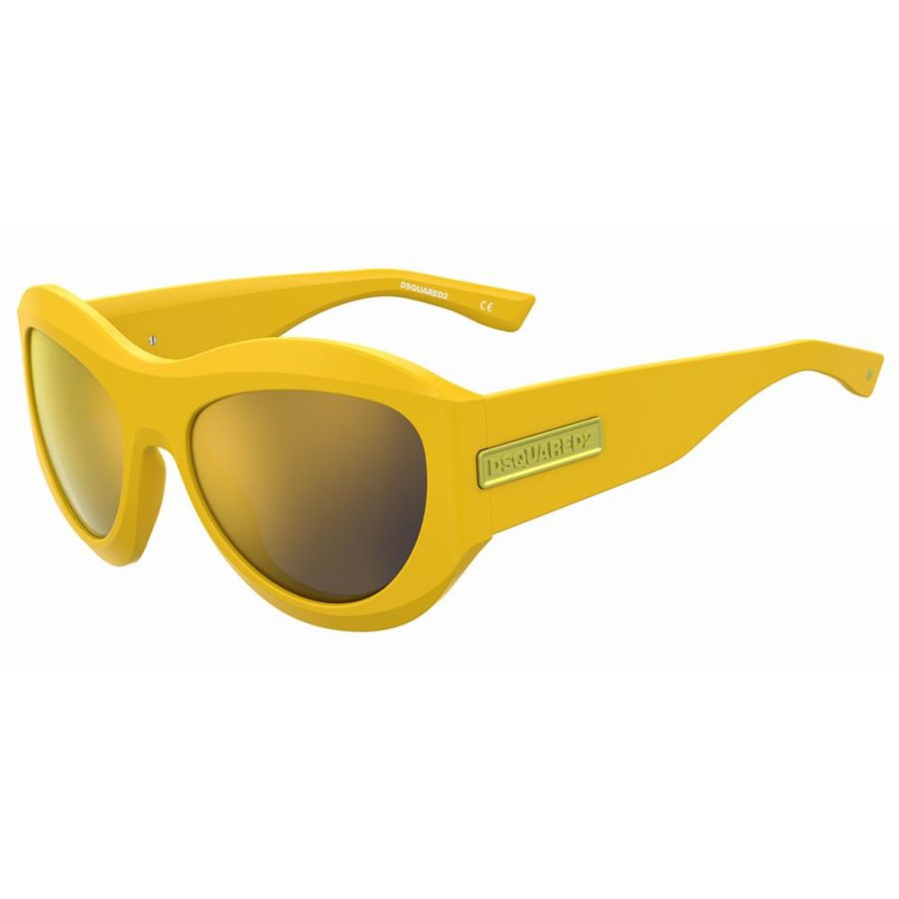 Dsquared² Yellow Acetate Sunglasses - Bold Luxury Accessory