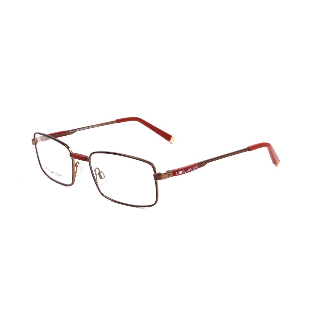 Dsquared² Brown Metal Frames - Timeless Elegance Redefined