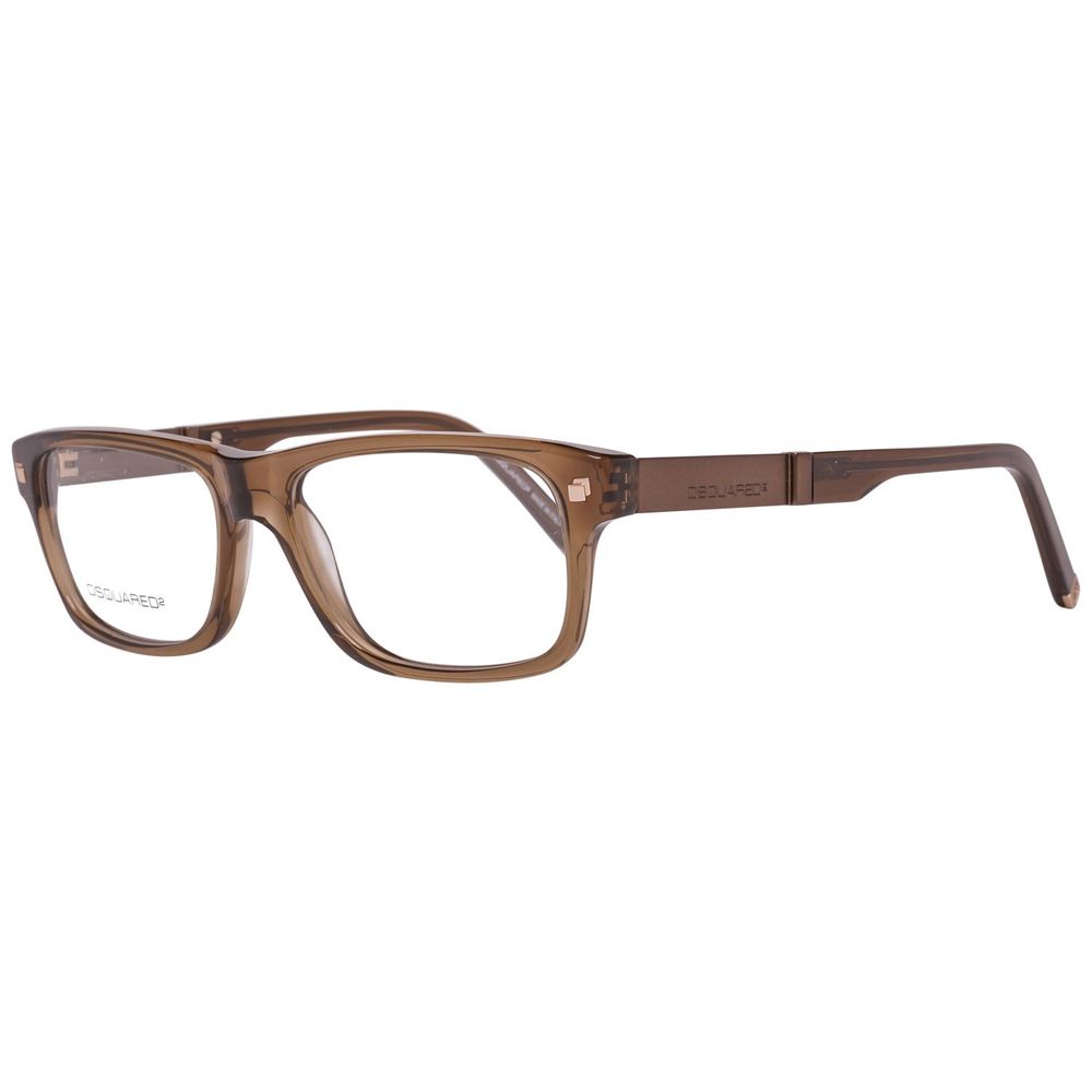 Dsquared² Brown Metal Frames - Timeless Elegance Redefined