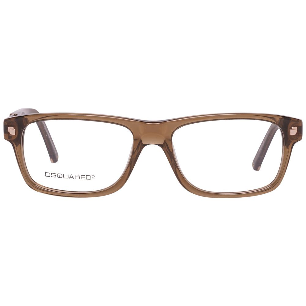 Dsquared² Brown Metal Frames - Timeless Elegance Redefined