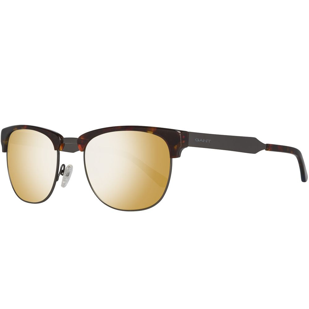 Gant Brown Acetate Sunglasses for Timeless Elegance