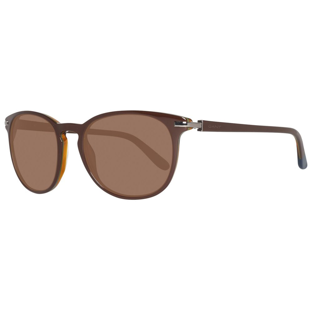 Gant Brown Acetate Sunglasses for Effortless Elegance