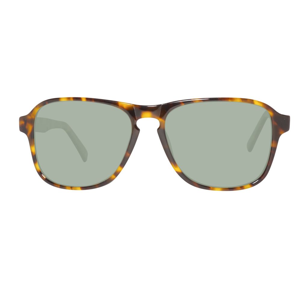 Gant Brown Acetate Sunglasses for Timeless Elegance