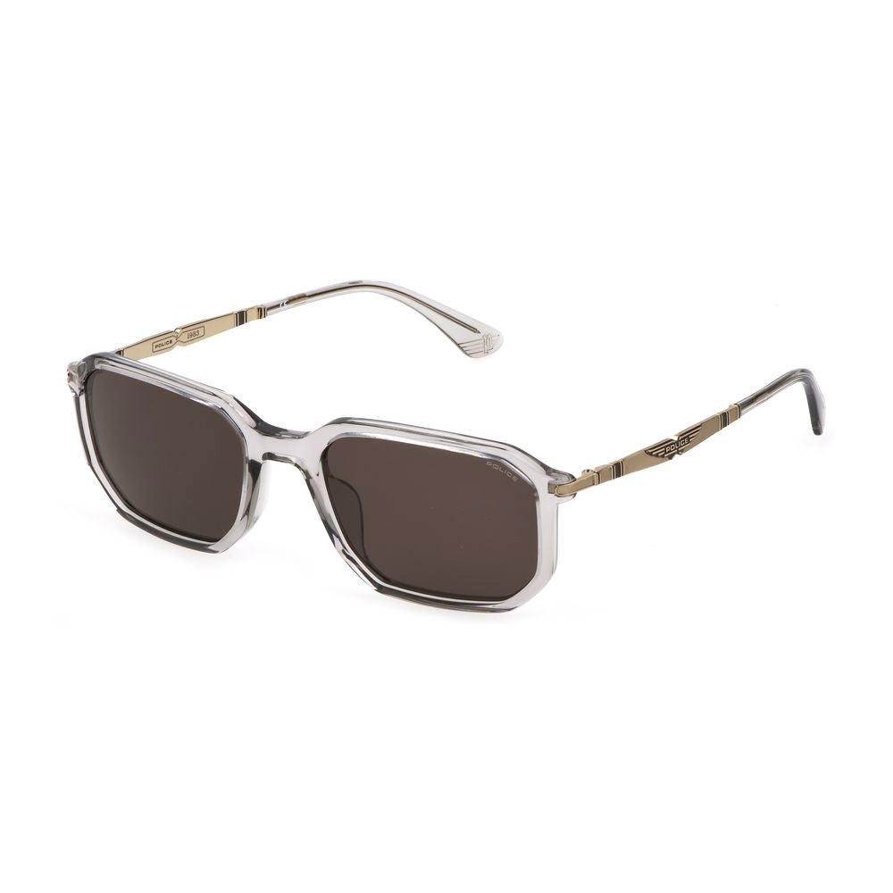 Police Gray Acetate Sunglasses - Timeless Luxury Accessory