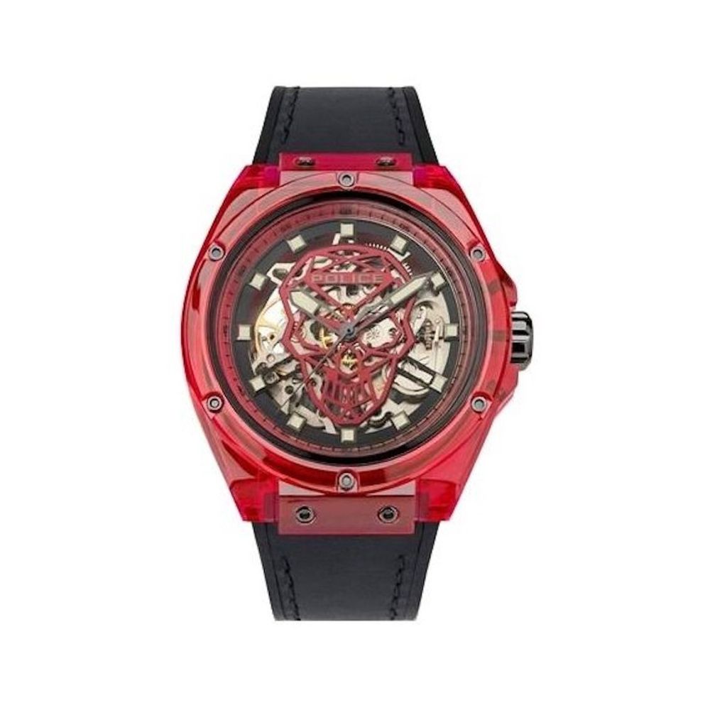 Police Black Silicone Watch - Elevated Style Redefined