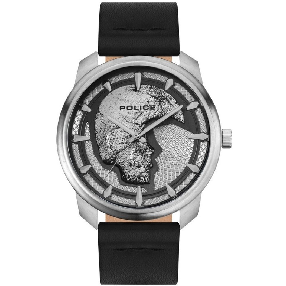 Police Black Leather Watch - Timeless Sophistication Redefined