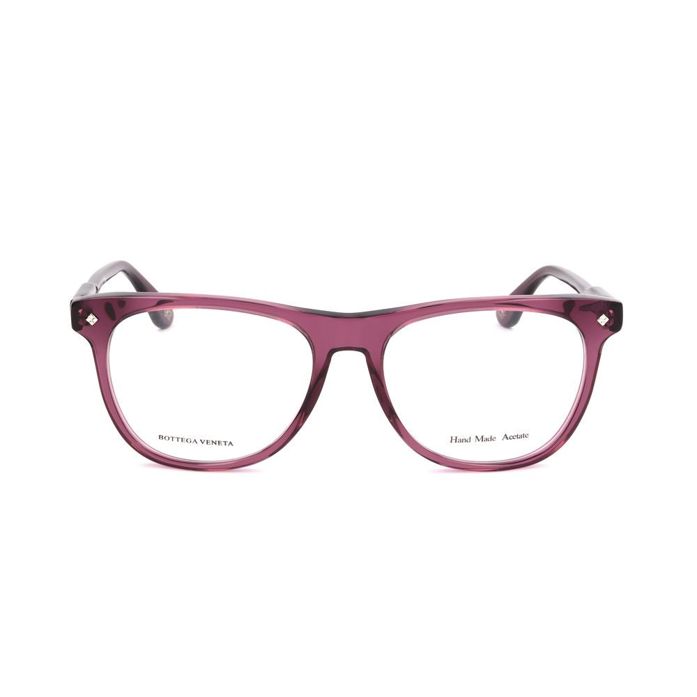 Bottega Veneta Purple Acetate Frames for Elegant Style