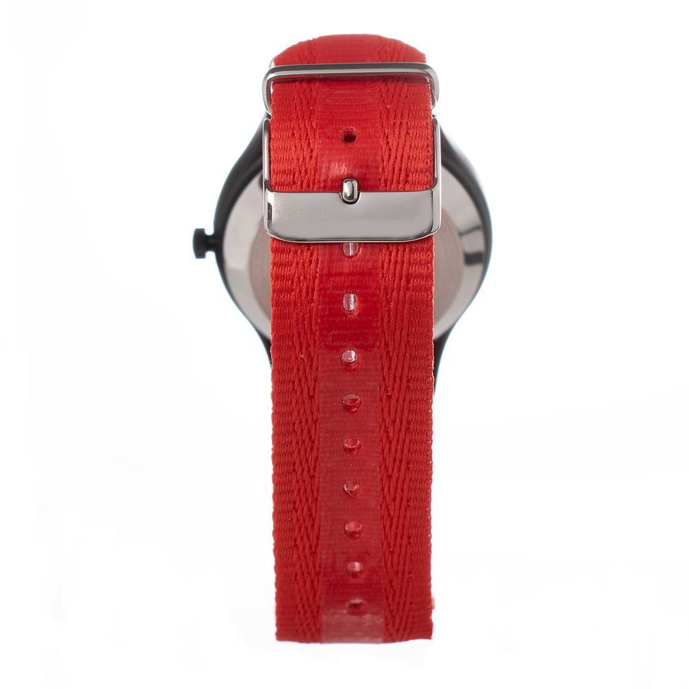Timex Red Nylon Watch - Bold Elegance for Every Occasion