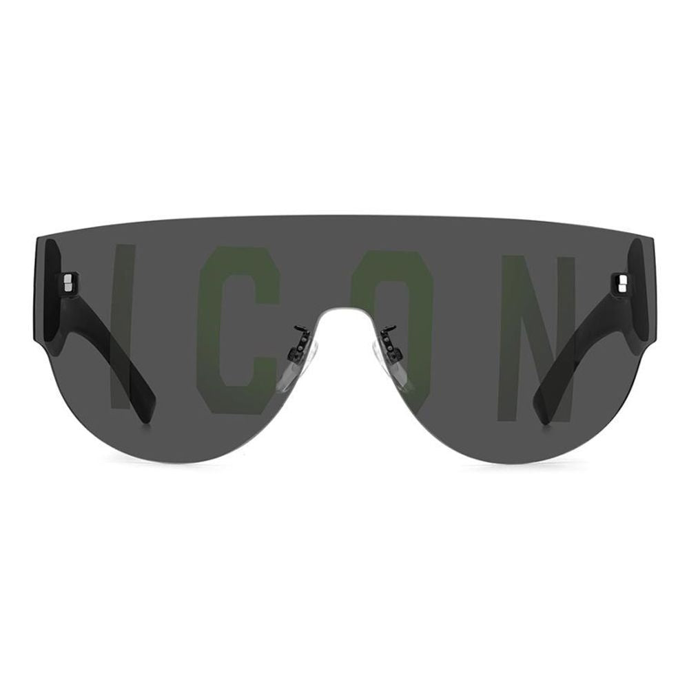 Dsquared² Black Metal Sunglasses for Elevated Style