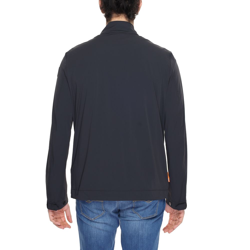 Suns Black Nylon Jacket - Timeless Elegance Redefined