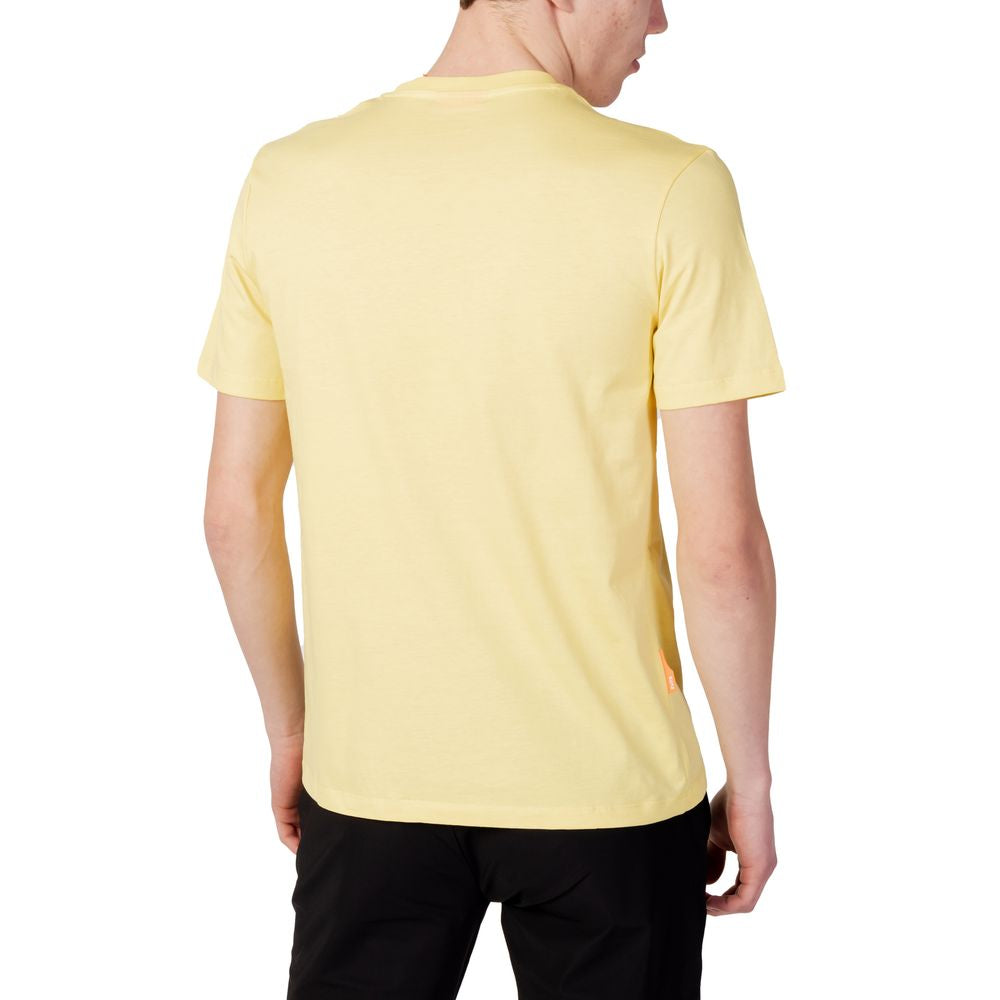 Suns Yellow Cotton T-Shirt - Effortless Sophistication