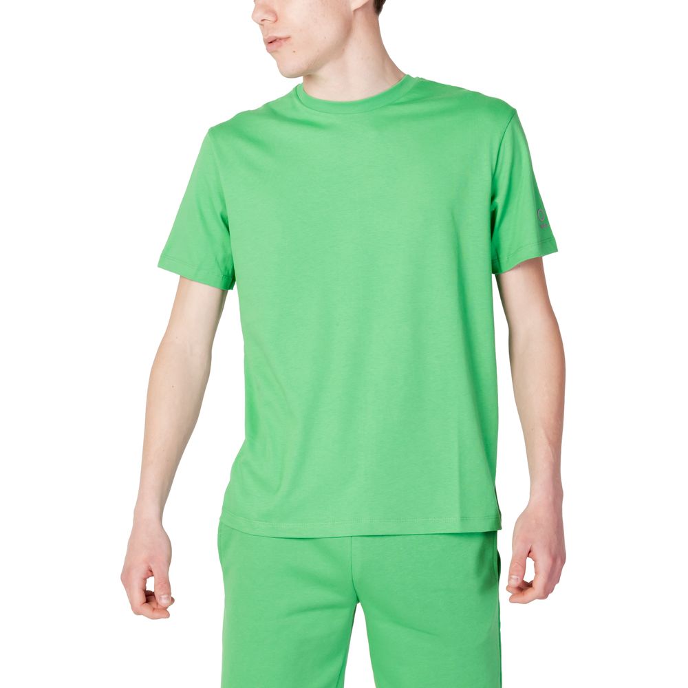 Suns Green Cotton T-Shirt - Effortless Sophistication Awaited
