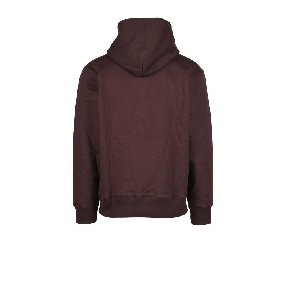 Adidas Brown Cotton Sweater for Timeless Sophistication