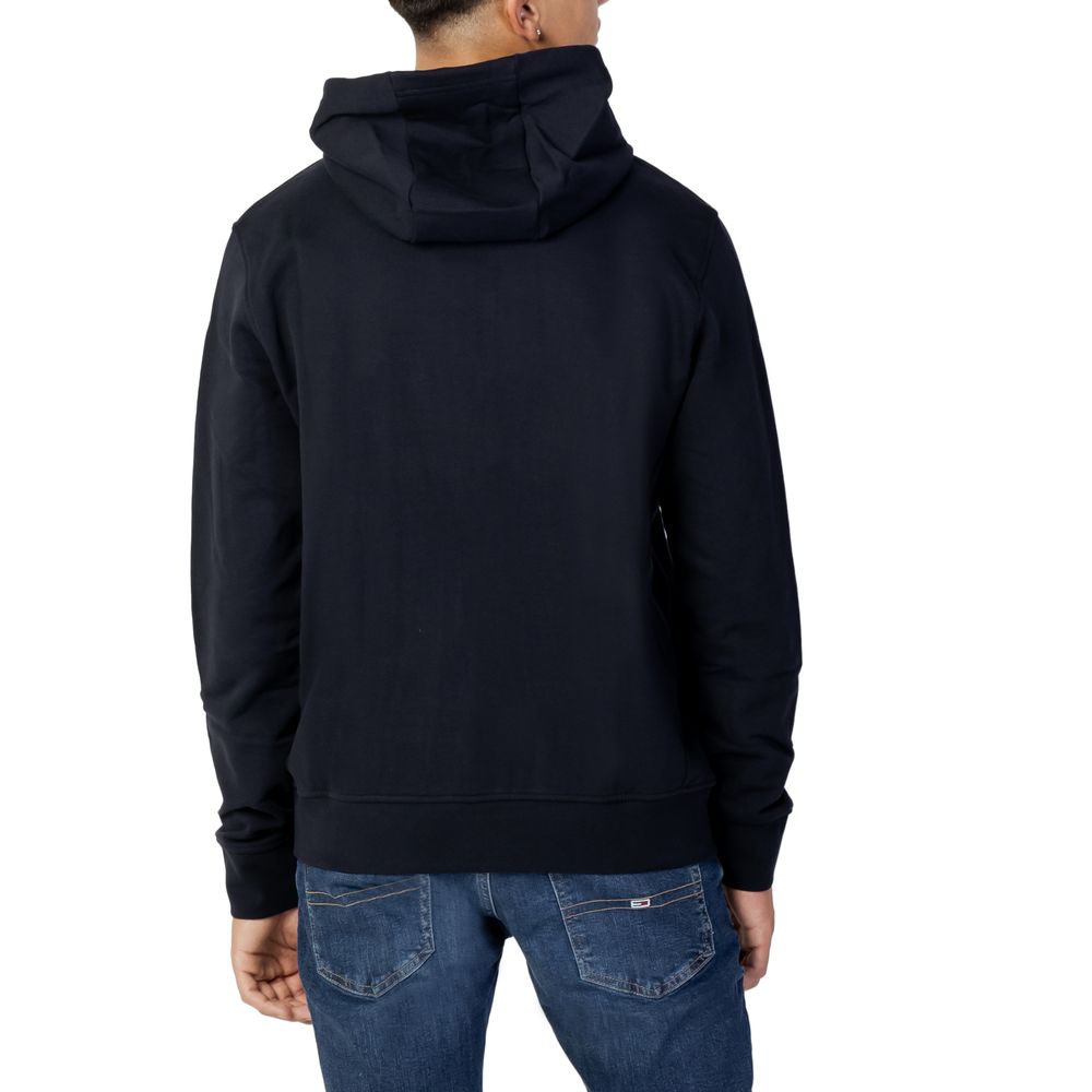Armani Exchange Blue Cotton Sweater for Elevated Style