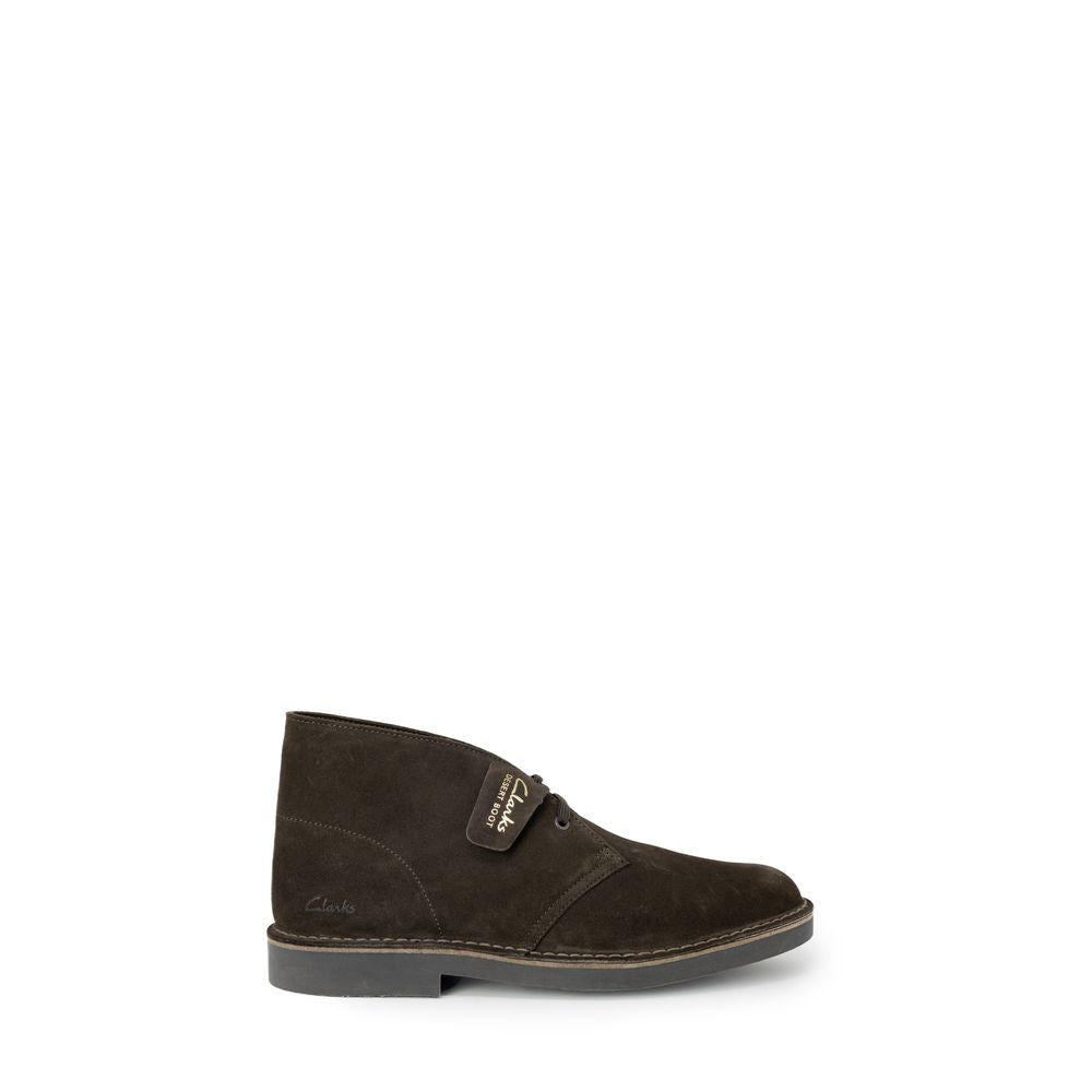Clarks Brown Leather Boot - Timeless Elegance Redefined
