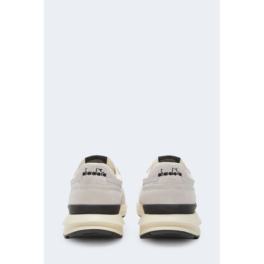 Diadora White Leather Sneaker for Effortless Elegance