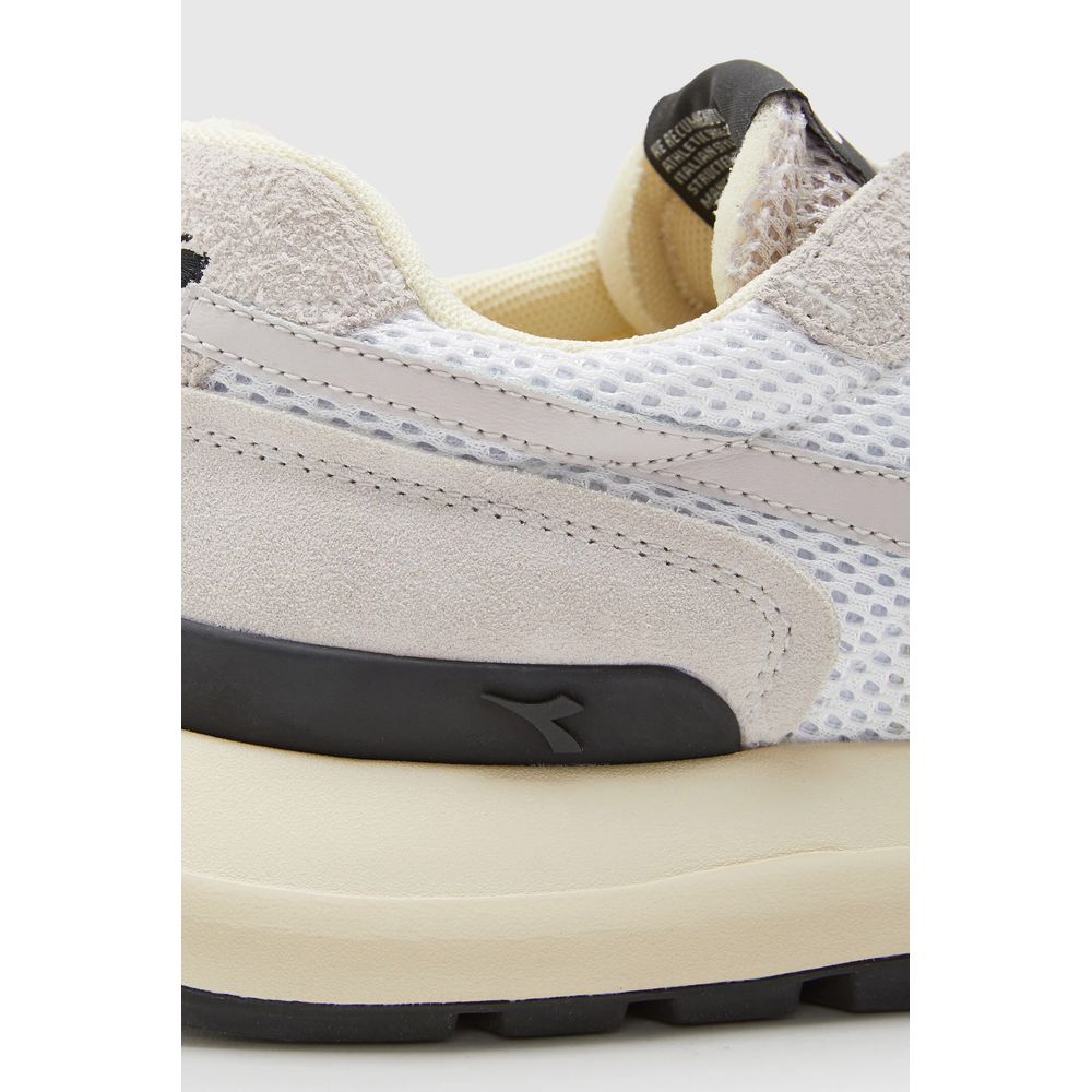 Diadora White Leather Sneaker for Effortless Elegance