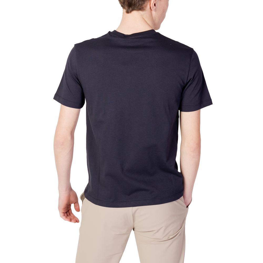 Suns Blue Cotton T-Shirt - Effortless Luxury in Style