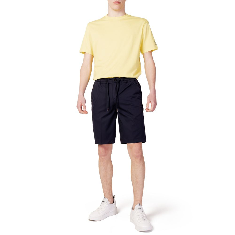 Suns Blue Nylon Short: Elegant Luxe for Effortless Style