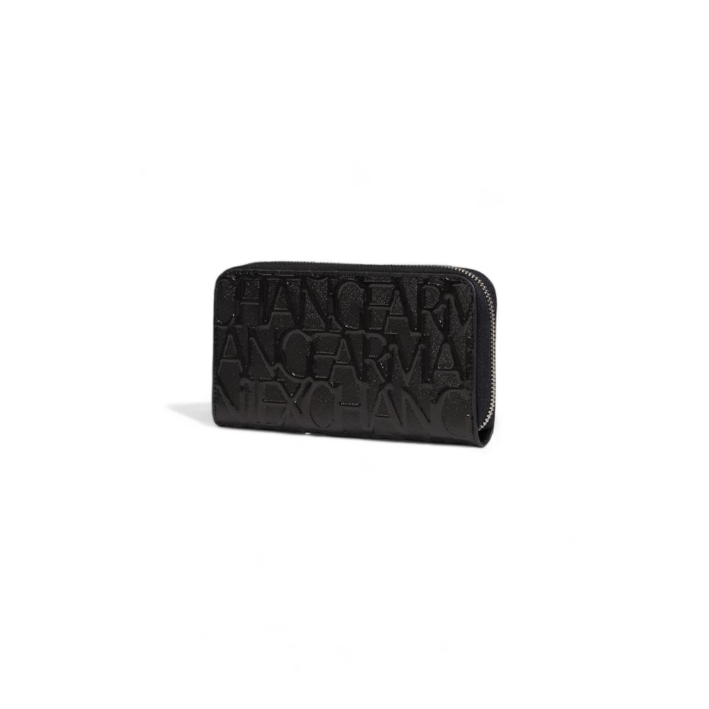 Armani Exchange Black Leather Wallet - Timeless Luxury Accessory