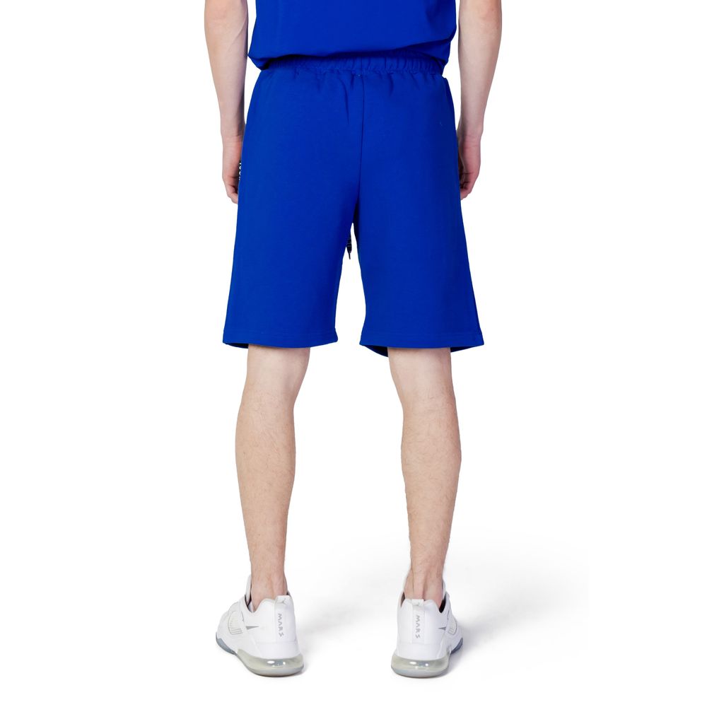 Icon Blue Cotton Short: Effortless Luxury for Every Occasion