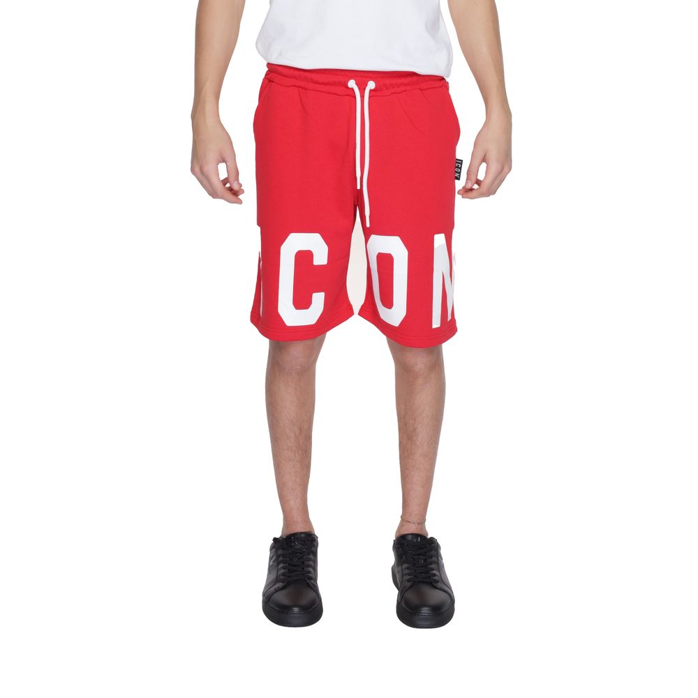 Icon Red Cotton Short - Effortless Elegance Redefined