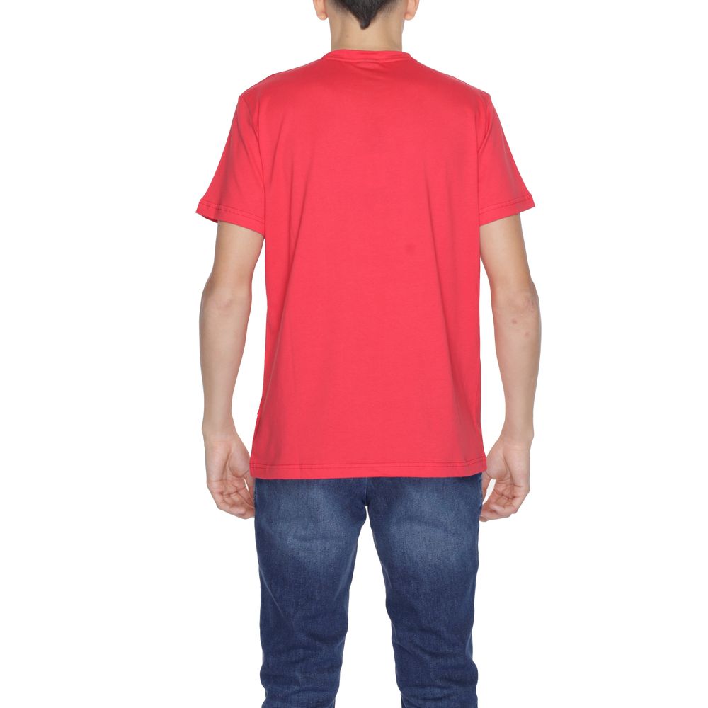 Icon Red Cotton T-Shirt - Effortless Luxury Redefined
