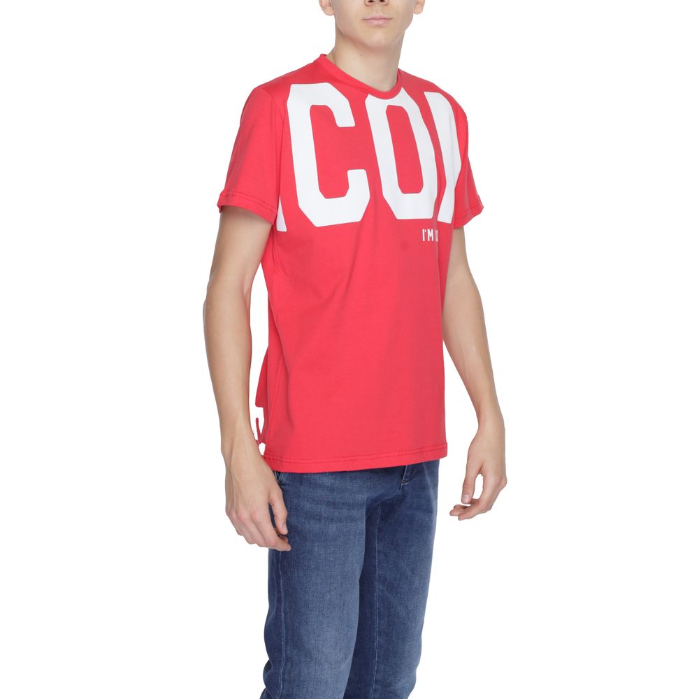 Icon Red Cotton T-Shirt - Effortless Luxury Redefined