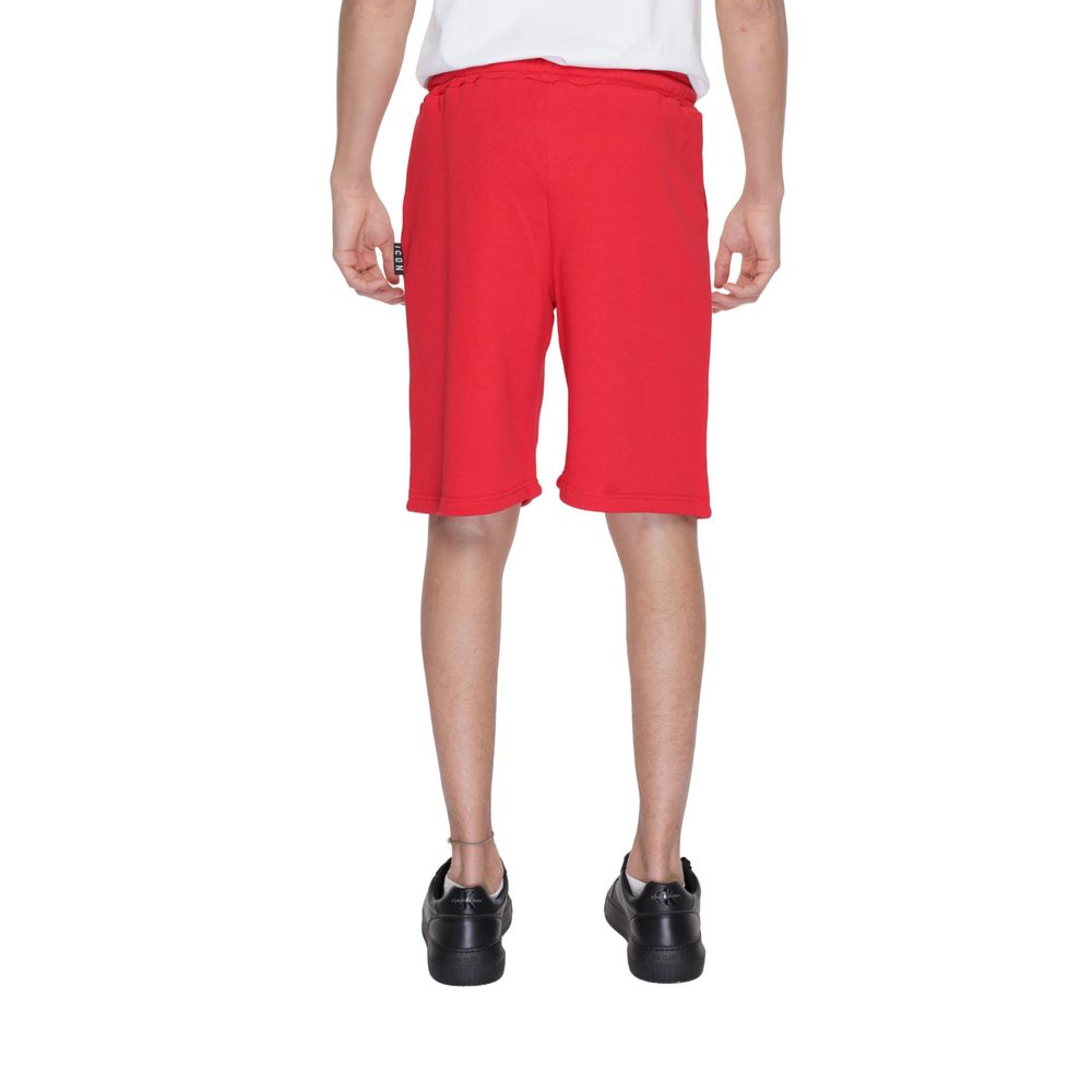 Icon Red Cotton Short - Effortless Elegance Redefined