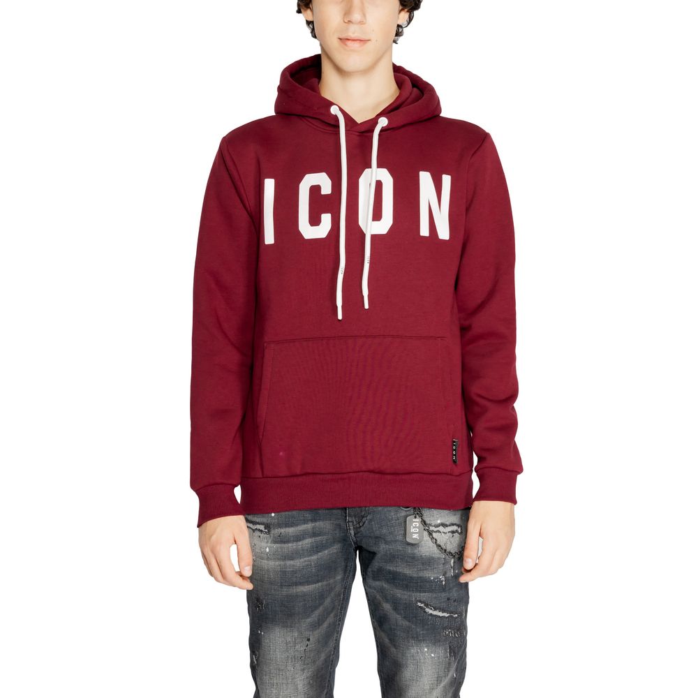 Icon Bordeaux Cotton Sweater for Effortless Luxury Style