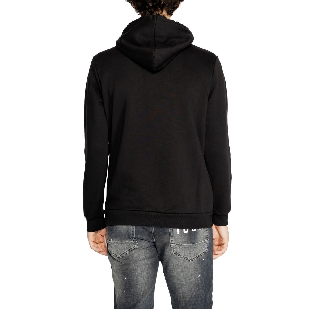 Icon Black Cotton Sweater for Effortless Luxury Style