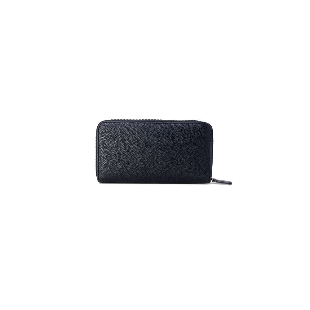 Armani Exchange Black Polyethylene Wallet for Modern Elegance