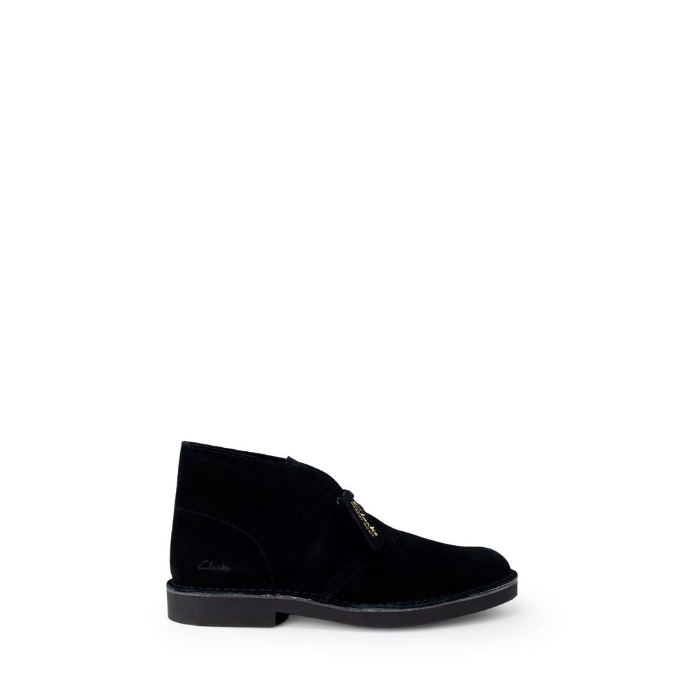 Clarks Black Leather Boot for Timeless Elegance and Style