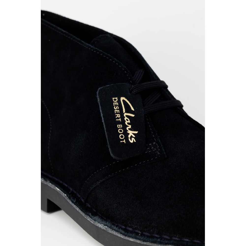Clarks Black Leather Boot for Timeless Elegance and Style