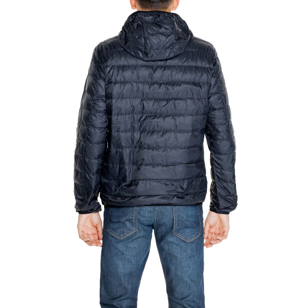 EA7 Emporio Armani Grey Cotton Bicolor Jacket
