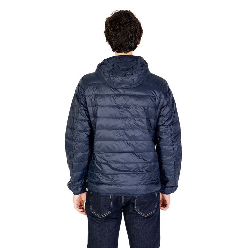 EA7 Emporio Armani Blue Jacket for Elevated Style