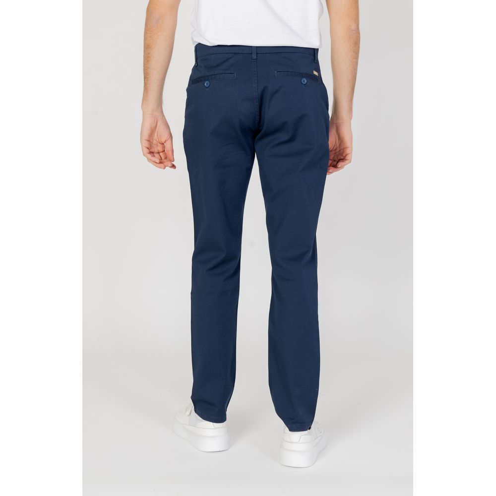 Armani Exchange Blue Cotton Jeans for Modern Elegance
