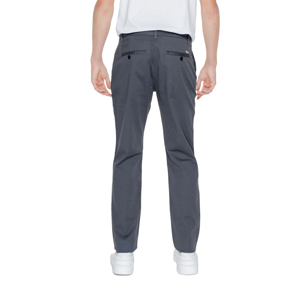 Armani Exchange Black Cotton Jeans & Pant for Effortless Elegance