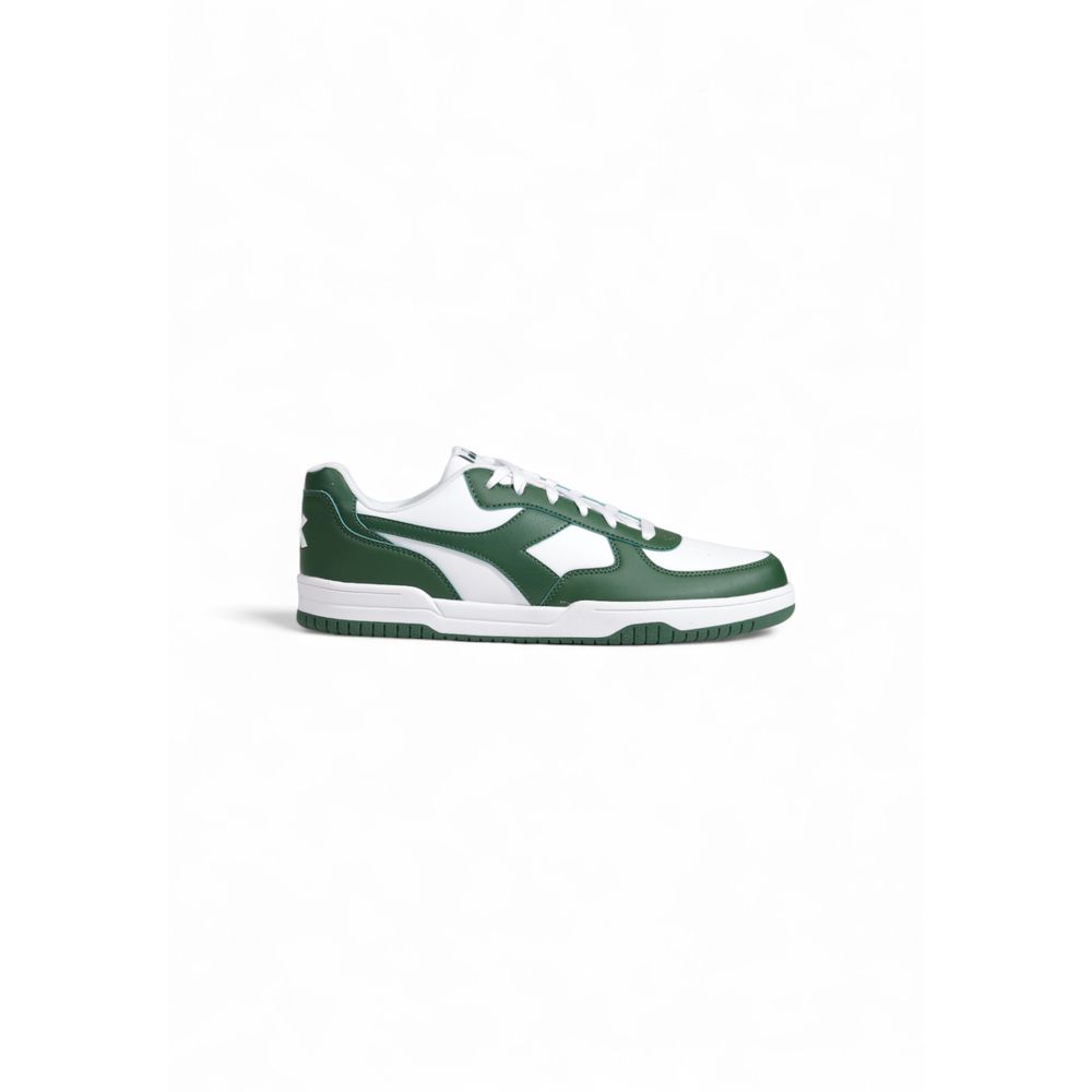 Diadora Green Artificial Leather Sneaker - Luxurious Elegance