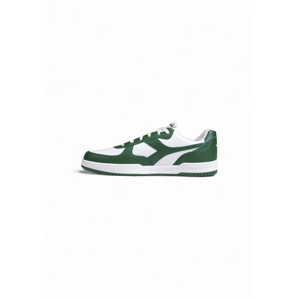 Diadora Green Artificial Leather Sneaker - Luxurious Elegance