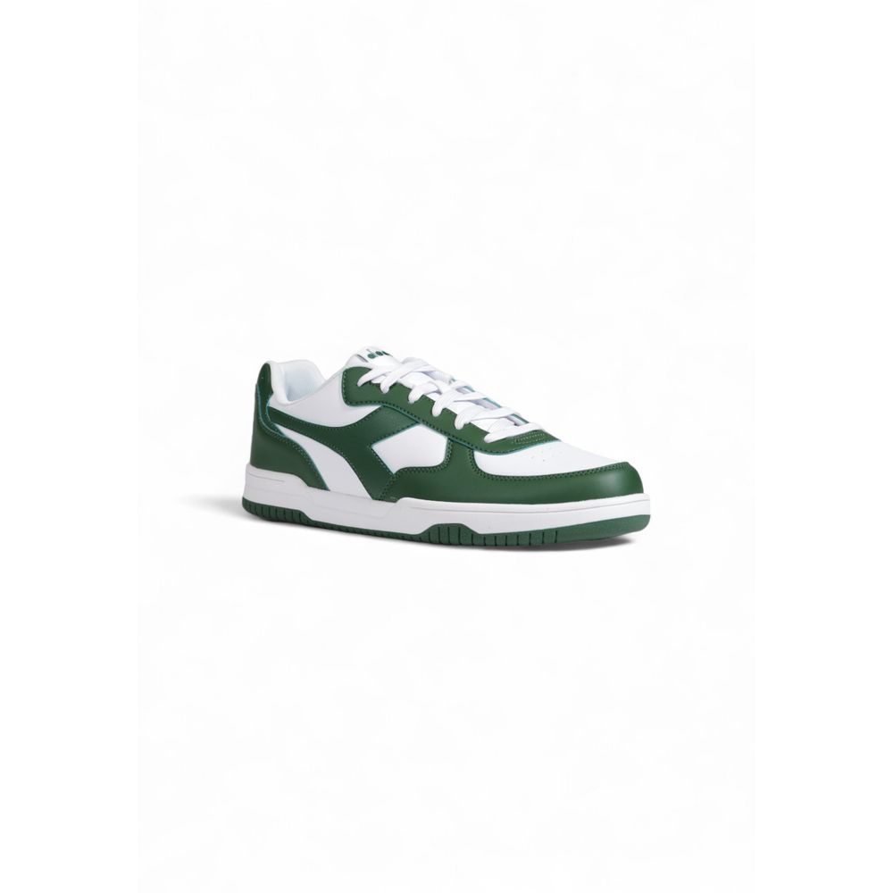 Diadora Green Artificial Leather Sneaker - Luxurious Elegance