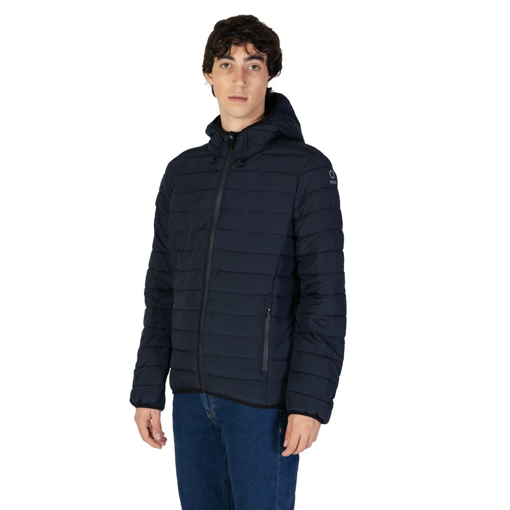 Suns Blue Wool Jacket - Elevated Outerwear for Discerning Tastes