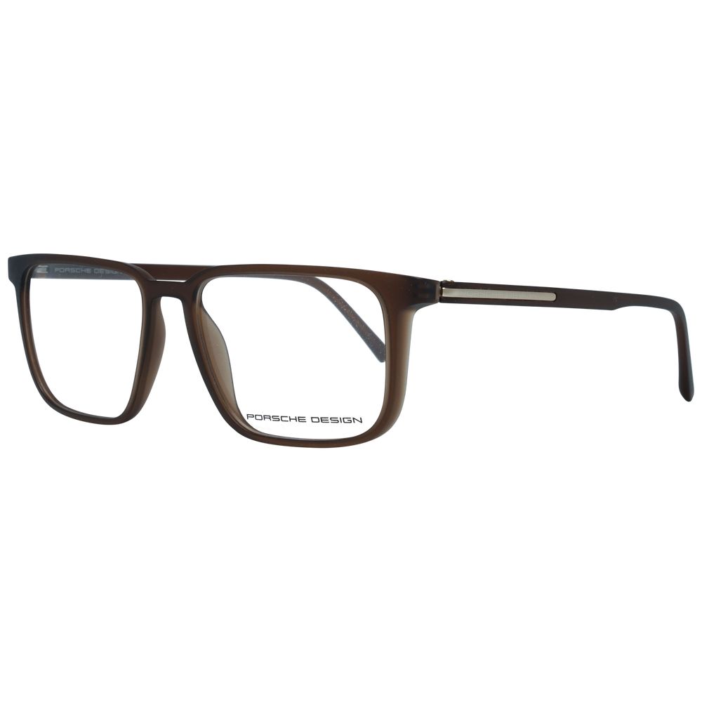 Porsche Design Brown Acetate Optical Frames for Timeless Elegance