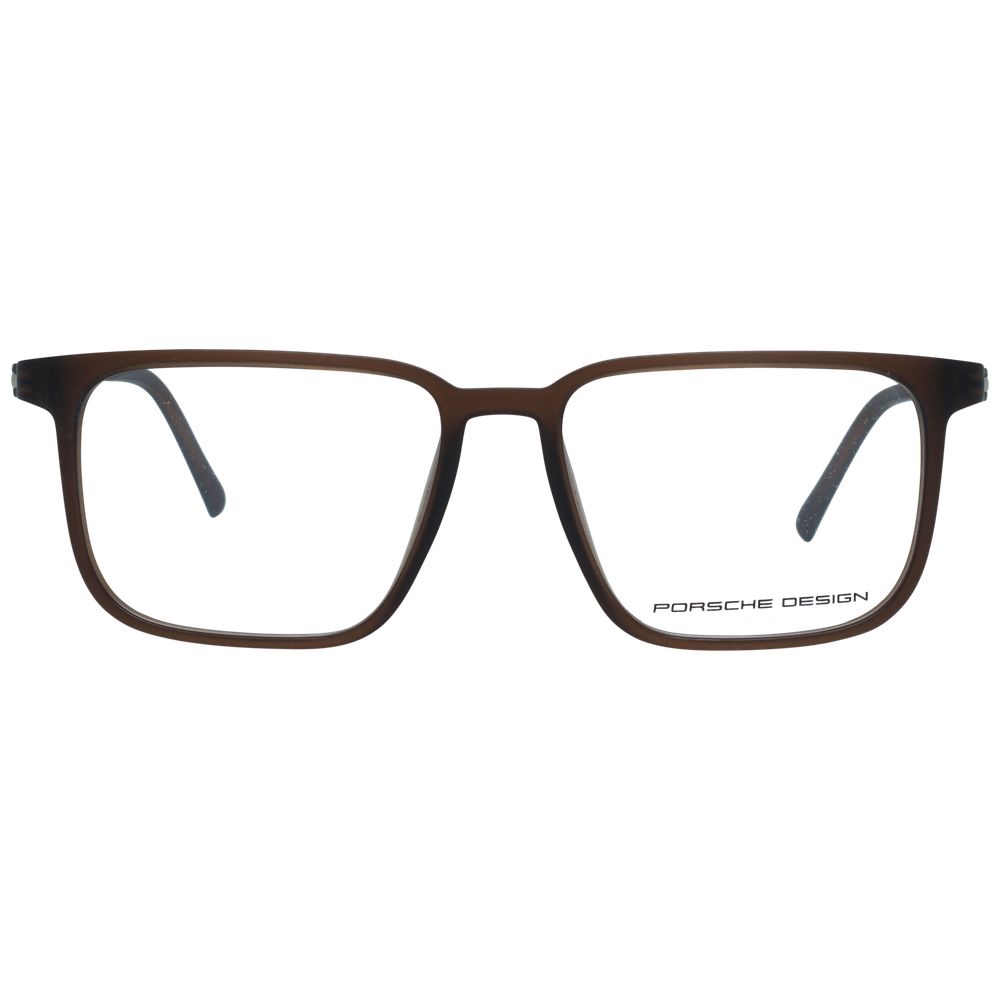 Porsche Design Brown Acetate Optical Frames for Timeless Elegance