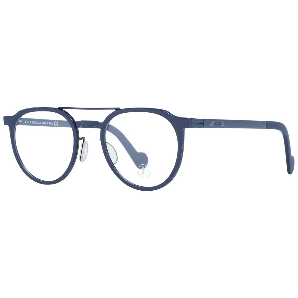 Moncler Blue Unisex Optical Frames for Timeless Elegance
