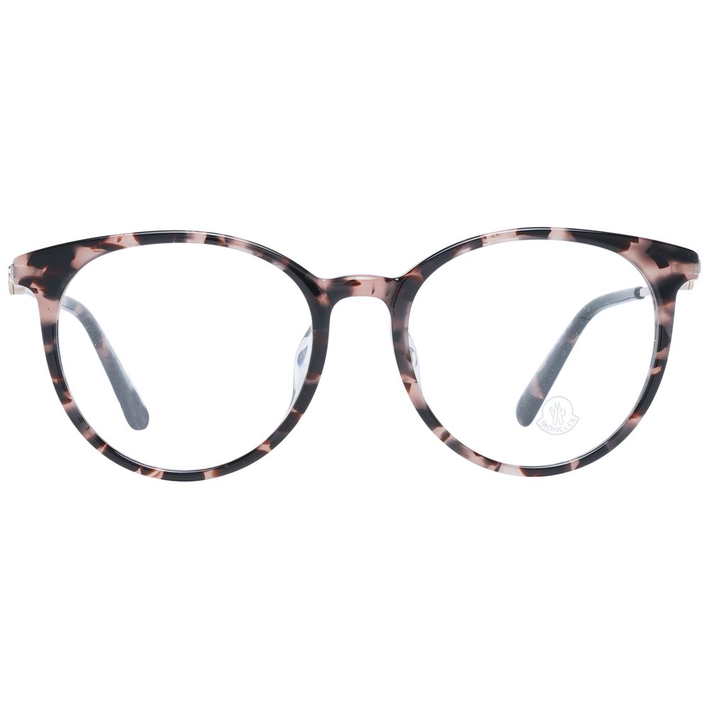 Moncler Brown Acetate Optical Frames for Timeless Elegance